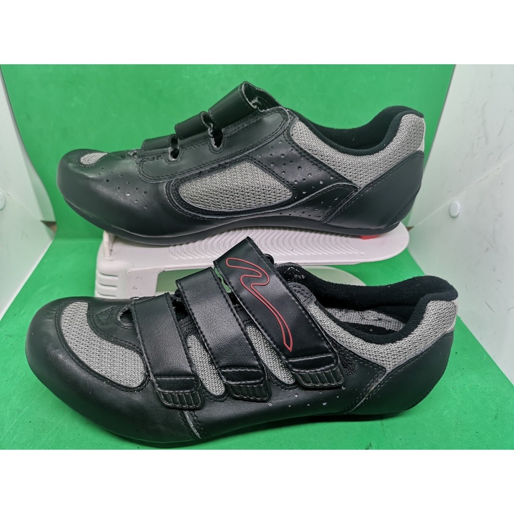Nashbar Model Corsa Cycling Shoes Size US 9.5 EU 43.5 Black Leather